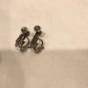 Classic Silver-Tone Clip-On Earrings
